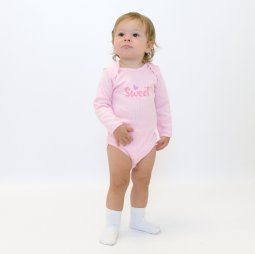 Боді для дівчинки інтерлок 6220-792 Рожевий Sweet 
