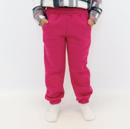 Штани для дівчинки тринитка 4323-352 Малиновий 