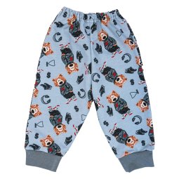 Штанці для хлопчика начіс 714-033 Сірий Ведмедики