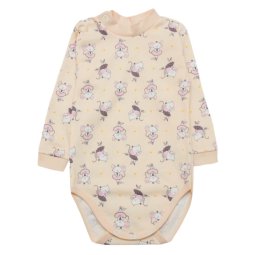 Боді-гольф для дівчинки Модель 6238-073 Жовтий Мишеня уцінка (пляма)