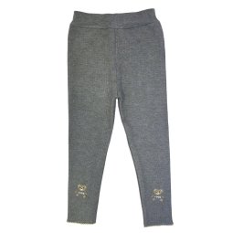 Лосини на хутрі для дівчинки А640-1 Сірий 