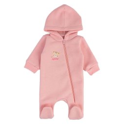 Комбінезон для дівчинки тринитка начіс 7256-352 Пудра Котик 