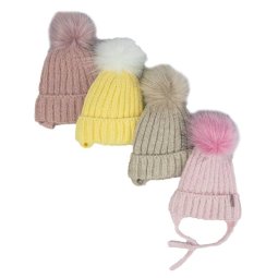 Шапка зимова для дівчинки Наомі 01664 окр. голови 48-50 см 