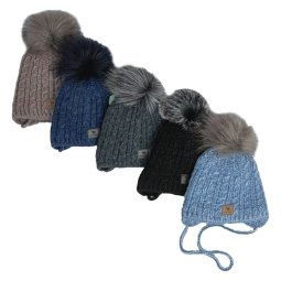 Шапка зимова дитяча Лаккі К82 окр. голови 44-46 см 