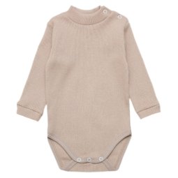 Боди гольф детский рубчик начес 6238-182 Бежевый уценка (брак полотна)