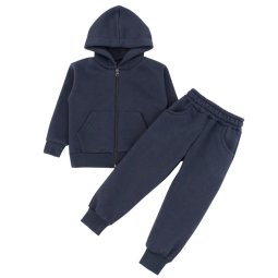 Спортивний костюм дитячий тринитка начіс 4293-352 Темно-синій 