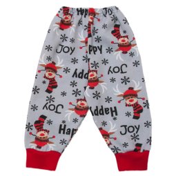 Штанці дитячі начіс 714-033 Сірий Happy Joy