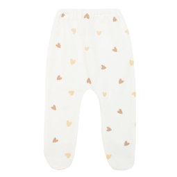 Повзунки дитячі начіс 622-533 Молочний Сердечки 