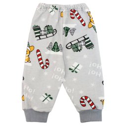 Штанці дитячі начіс 714-033 Сірий Собачка