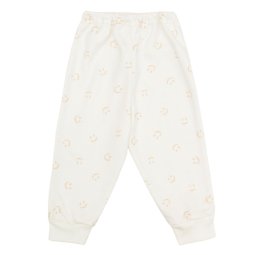 Штанишки детские начес 714-033 Молочный Смайлик