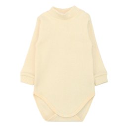 Боди гольф детский рубчик начес 6238-182 Кремовый