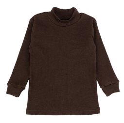 Водолазка дитяча рубчик начіс 4144-182 Шоколадний 