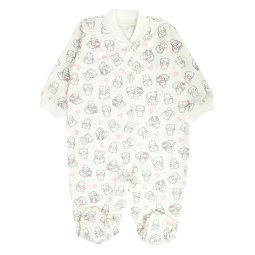 Человечек детский начес 707-533 Молочный Кошечка