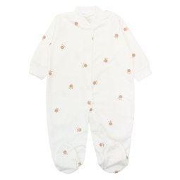 Человечек детский начес 707-533 Молочный Лапки