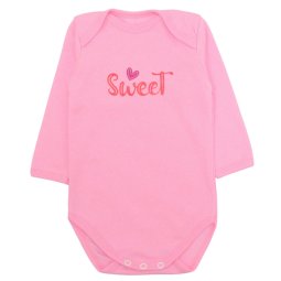 Боди детский начес 6220-042 Розовый Sweet