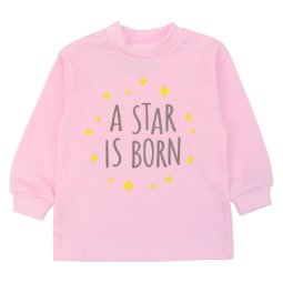 Водолазка для девочки начес 409-042 Светло-розовый STAR