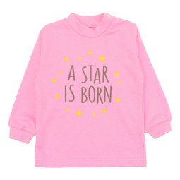 Водолазка детская начес 409-042 Розовый STAR