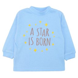Водолазка для мальчика начес 409-042 Голубой STAR