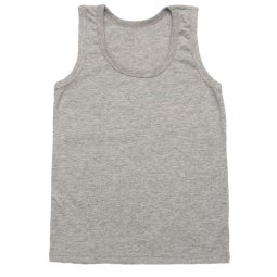 Майка для хлопчика кулір 107-022 Світло-сірий меланж 
