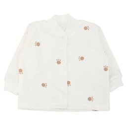 Кофта дитяча начіс 661-533 Молочний Лапки 