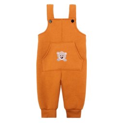 Комбинезон детский трехнитка начес 7204-352 Горчичный Мишка