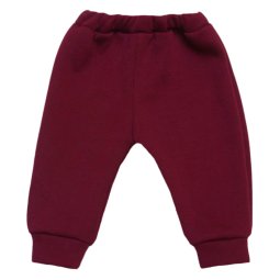 Штанишки детские трехнитка начес 7198-352 Бордовый