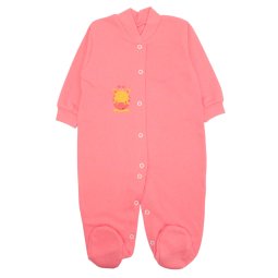 Человечек для девочки начес 7119-042 Коралловый Жираф