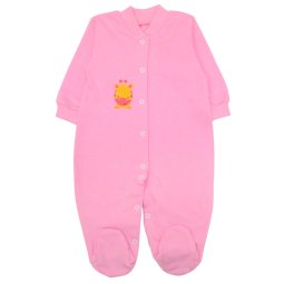 Чоловічок для дівчинки начіс 7119-042 Рожевий Жираф 