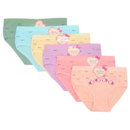 Трусы для девочки стрейч-кулир 9385