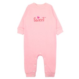 Ромпер для девочки начес 7202-042 Светло-розовый Sweet