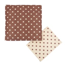 Евро комплект постельного белья бязь 905-203 Шоколад Горох