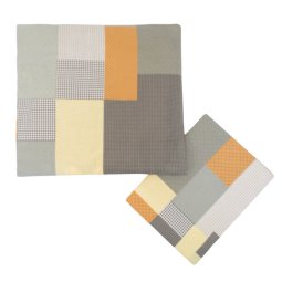 Евро комплект постельного белья бязь 905-203 Шоколад Горох