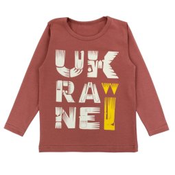 Реглан для девочки стрейч-кулир 4192-452 Терракотовый UKRAINE
