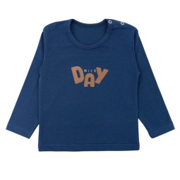 Реглан детский стрейч-кулир 4310-452 Индиго Nice day