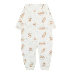 Комбінезон дитячий начіс 7237-533 Молочний Ведмедики 