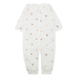 Комбінезон дитячий начіс 7237-533 Молочний Сердечки 