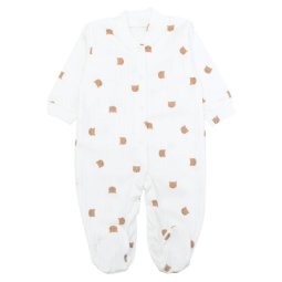 Чоловічок дитячий інтерлок 707-793 Молочний Мордочка ведмедика 