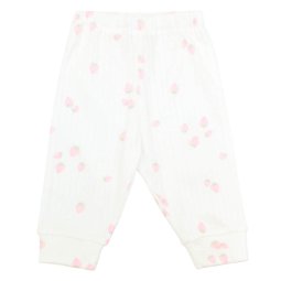 Штанишки для девочки интерлок 714-793 Молочный Клубничка