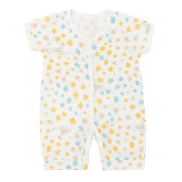 Пісочник для дівчинки муслін 7251-863 Молочний Квіточки 