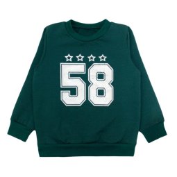 Джемпер детский двухнитка 4234-362 Изумрудный 58