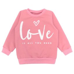 Джемпер для девочки двухнитка 4234-362 Пыльная роза Love
