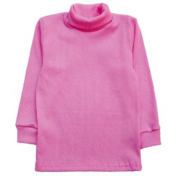 Водолазка для девочки рубчик 404-172 Розовый