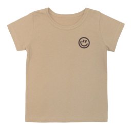 Футболка детская кулир 2280-022 Бежевий Смайл