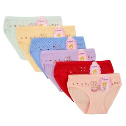 Трусики для девочки стрейч-кулир X8523 возраст  7-9 лет