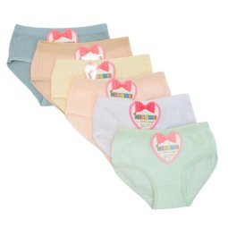 Трусы для девочки стрейч кулир JTS089