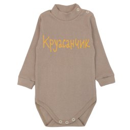 Боди-гольф детский рубчик 6237-172 Песочный Круасанчик