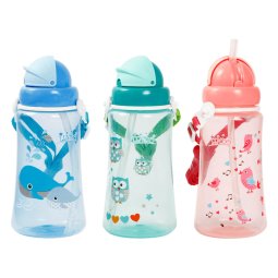 Поилка с силиконовой трубочкой и ремнем А41