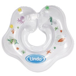 Надувне коло на шию для купання LN1565 Колір Білий 