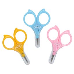 Манікюрні дитячі ножиці з ковпачком ZP002 