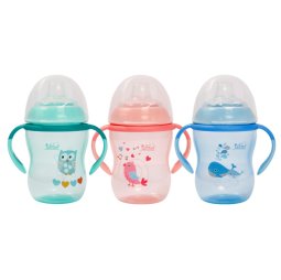 Поилка - непроливайка с силиконовым носиком А42 объем 260 мл